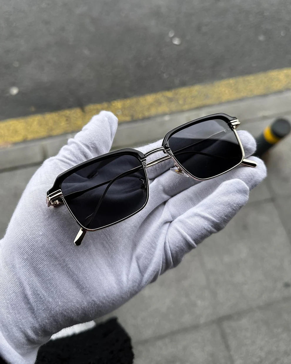 FRR - Gold Black - Unisex Güneş Gözlüğü