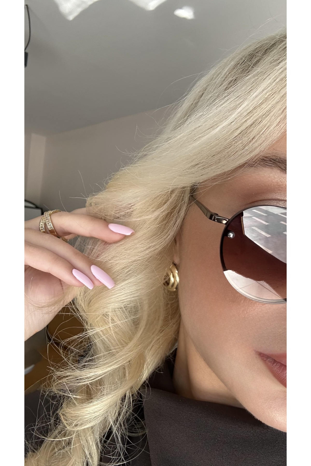 Glow - Kahverengi Unisex Güneş Gözlüğü