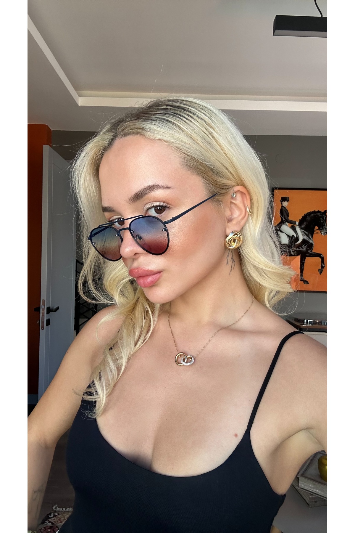 Glow - Renkli Unisex Güneş Gözlüğü