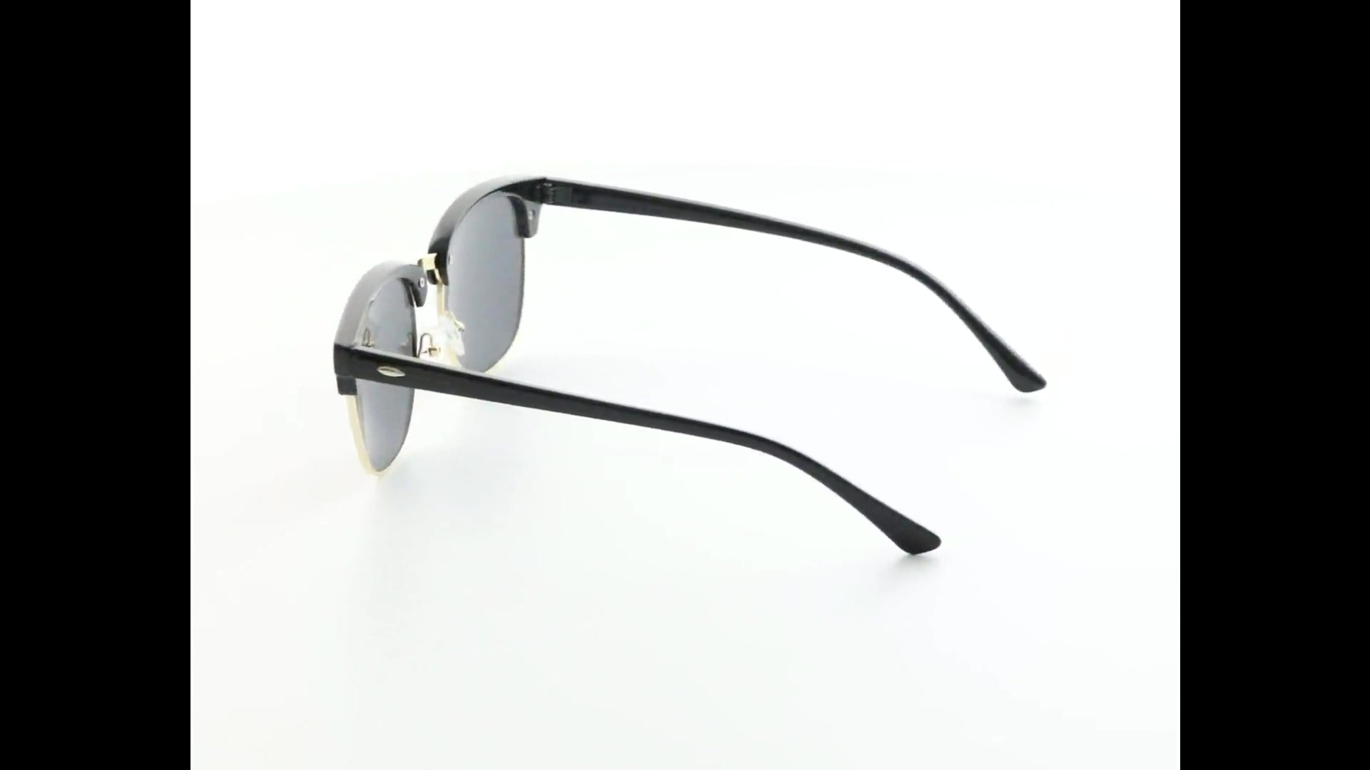 Club Master Black Gold Unisex Güneş Gözlüğü